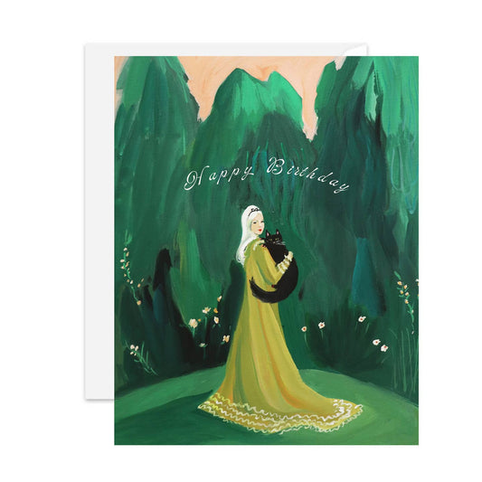 Pretty in the Garden Birthday Card