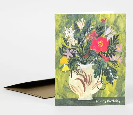 Happy Birthday Wildflowers Card