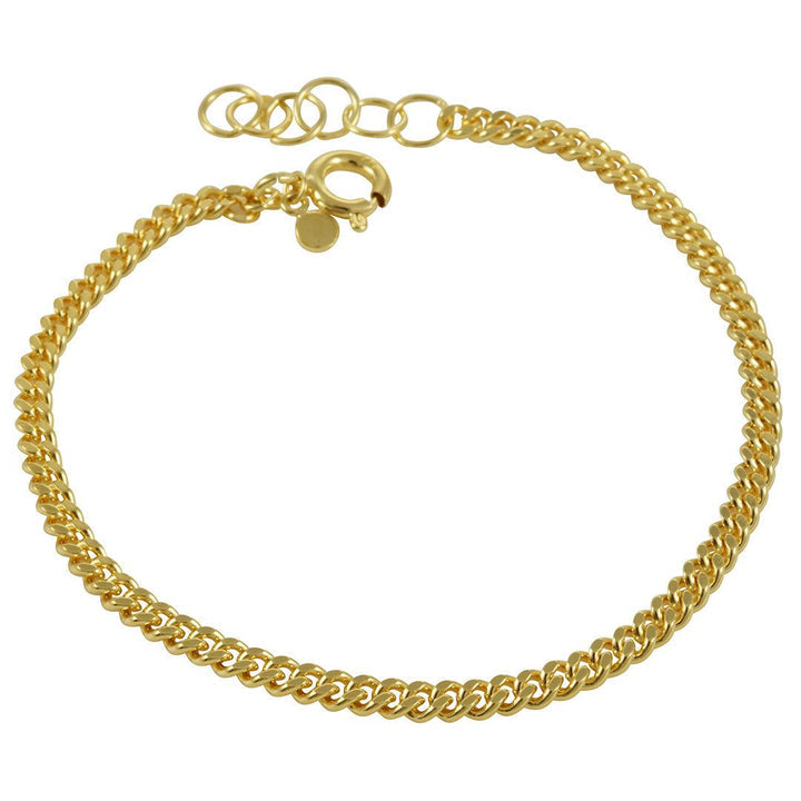 Cut Curb Chain Bracelet