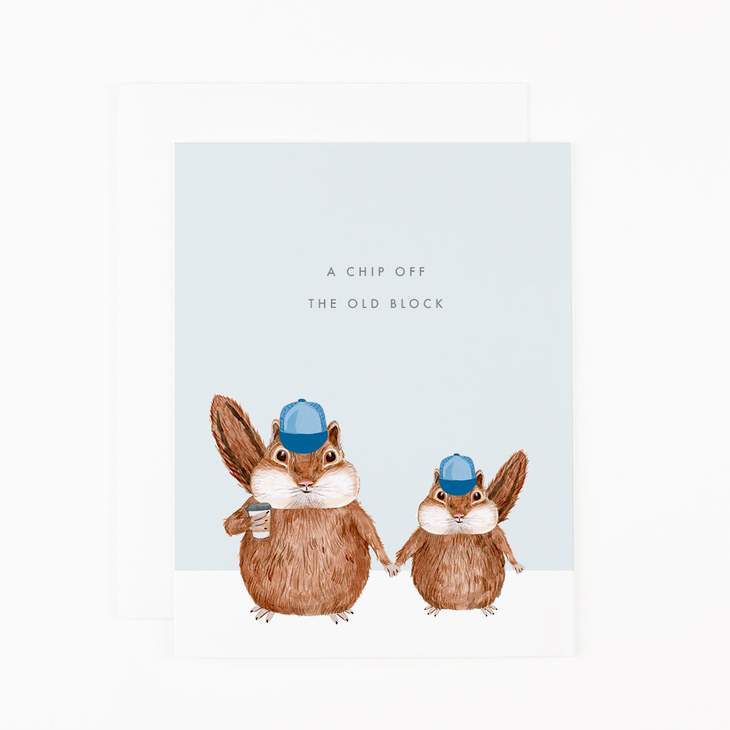 Chip off the old Block-Dad Card