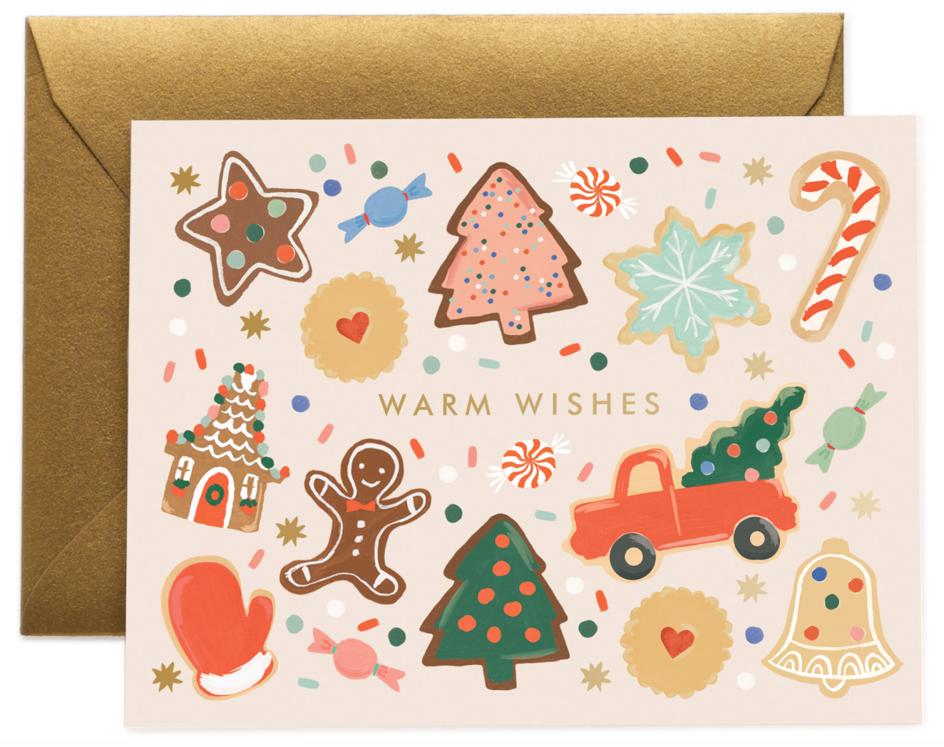 Warm Wishes + Treats Holiday Card