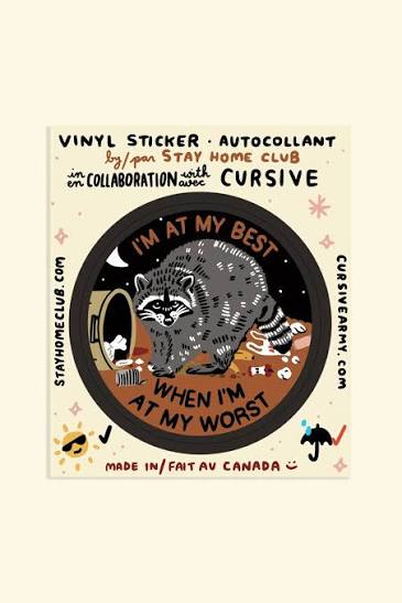 At My Best Sticker