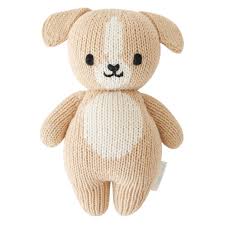 Baby Puppy Handknit Plushie