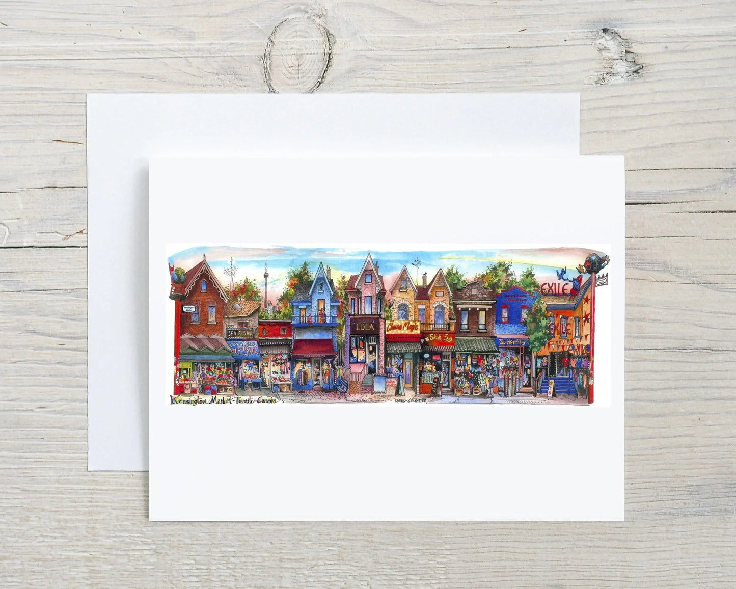 Kensington Avenue Toronto Card