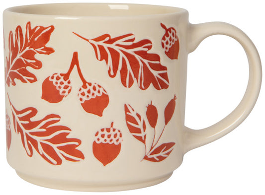 Oak and Acorn Stacking Mug