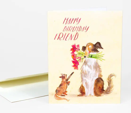 Happy Birthday Friend Card