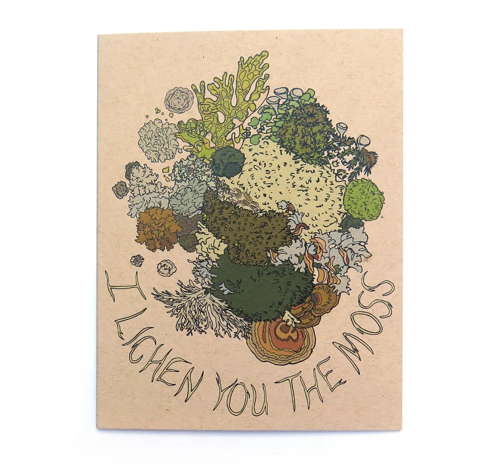 Moss and Lichen Card