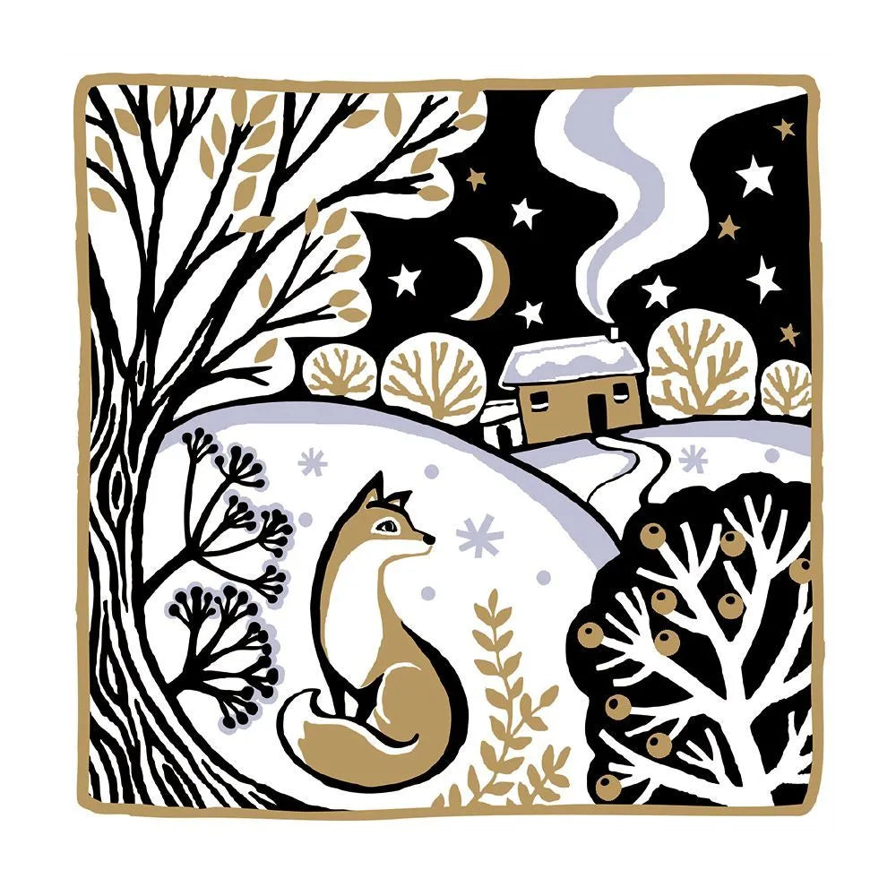 Country Fox Holiday Boxed Cards (8 cards)