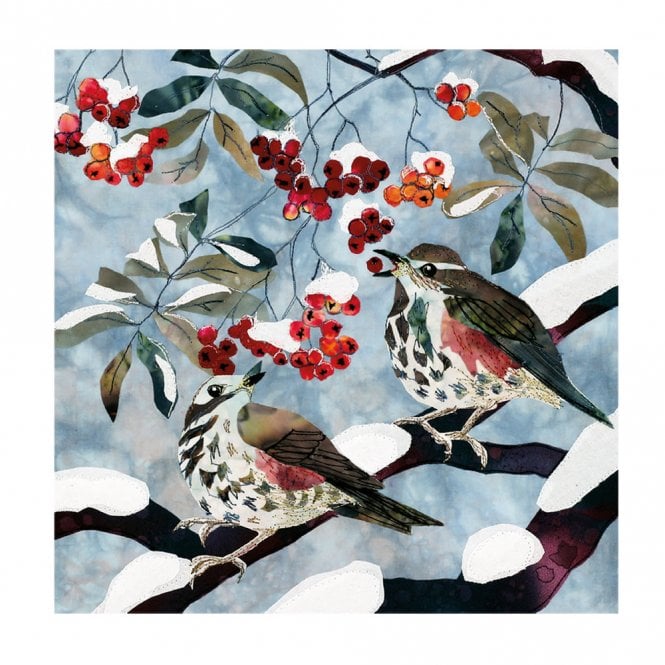 Frosty Feathers Holiday Boxed Cards