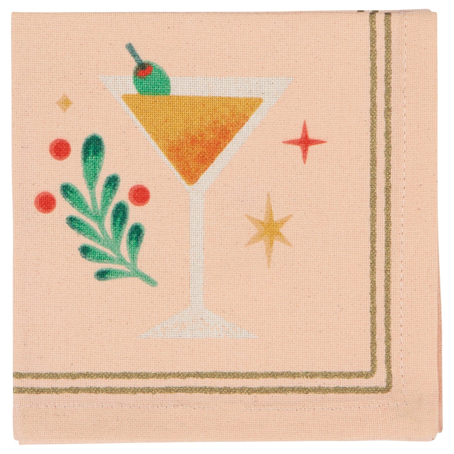 Spirits Bright Cocktail Napkin Set