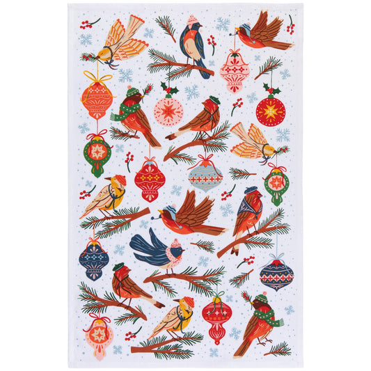 Seasons Tweetings Tea Towel