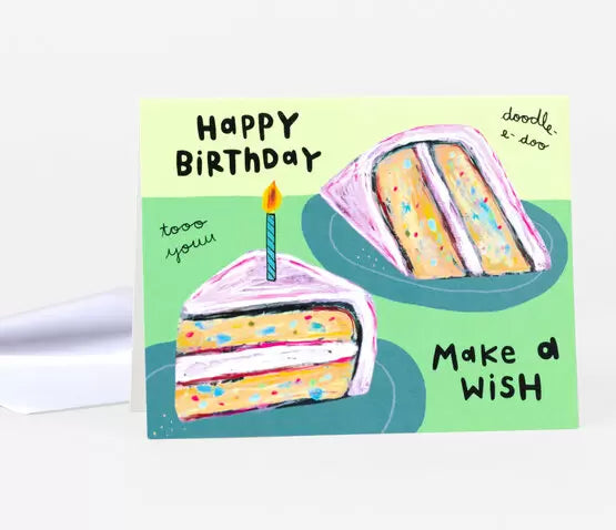 Happy Birthday Make A Wish Card