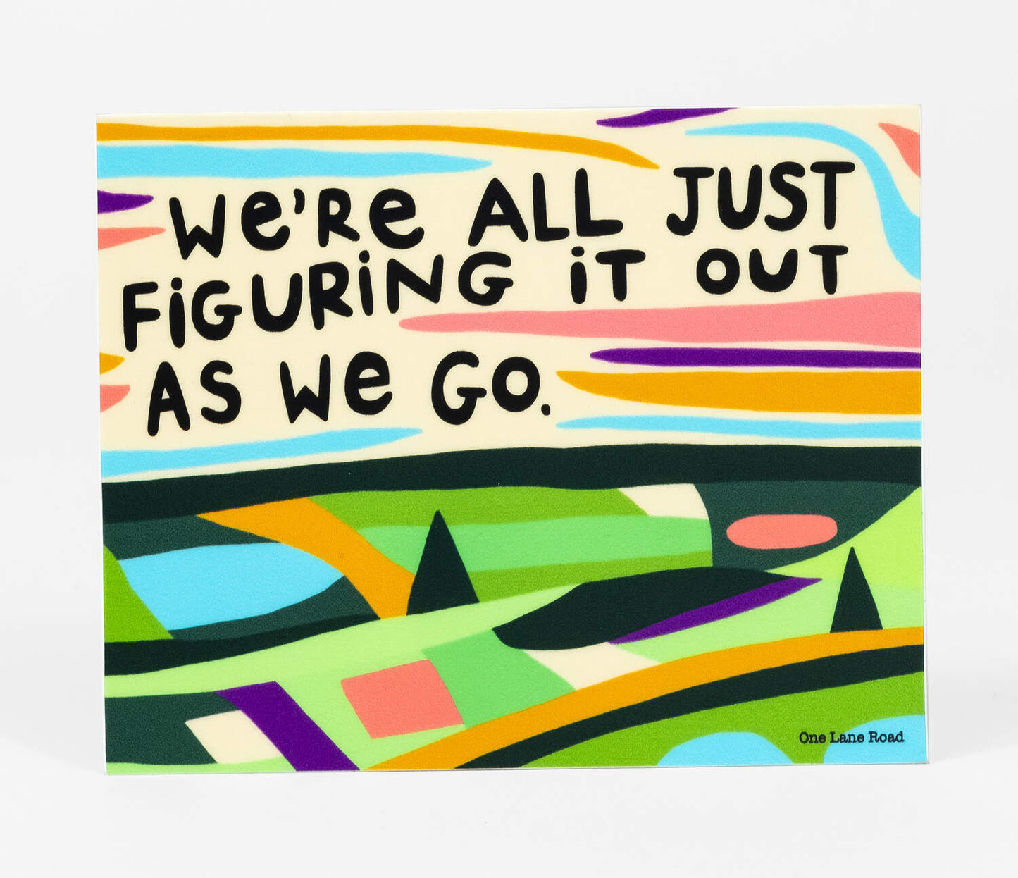 Figuring It Out Sticker