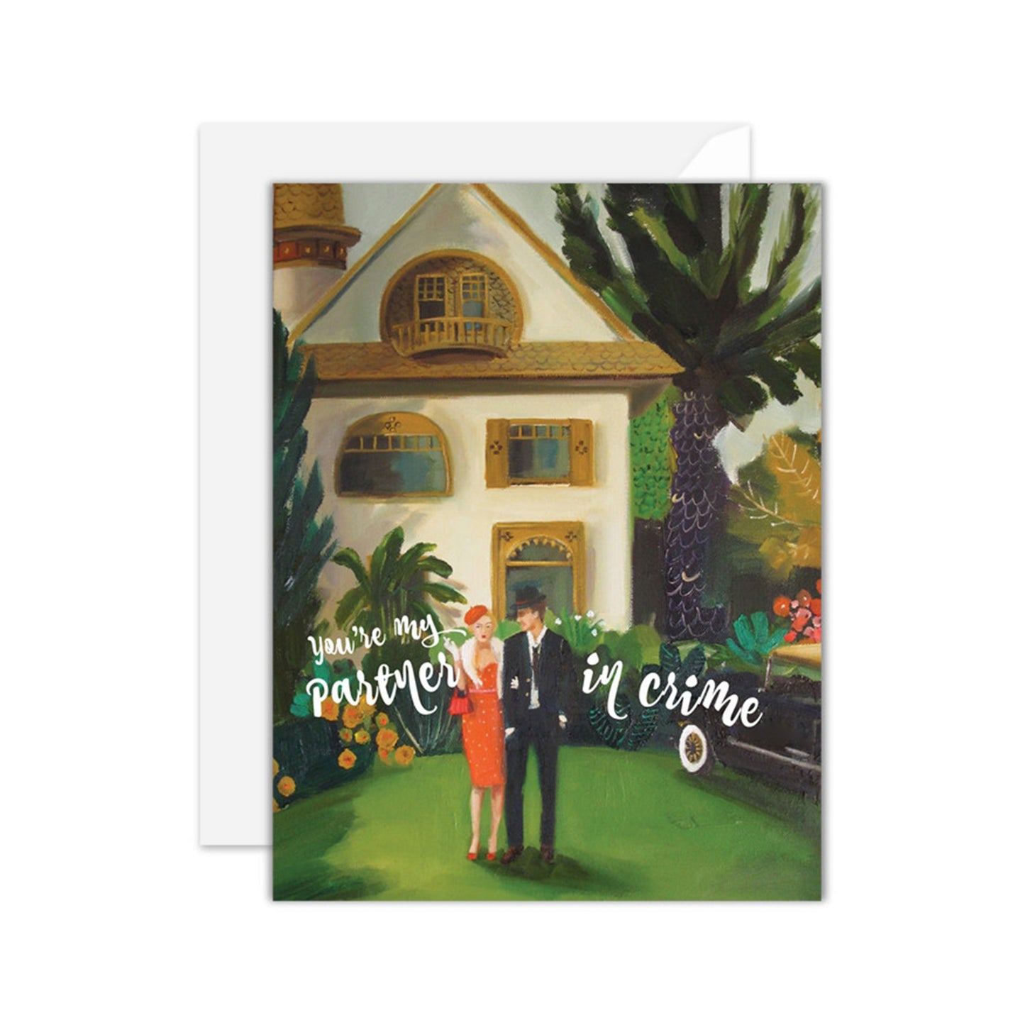 "The Hideaway" Partners in Crime Card
