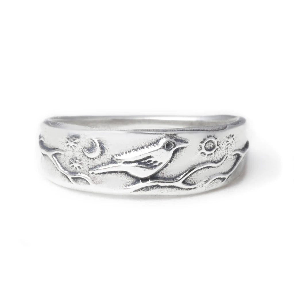 Winter Raven Ring