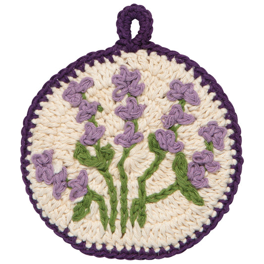 Lavender Crochet Sponge Set