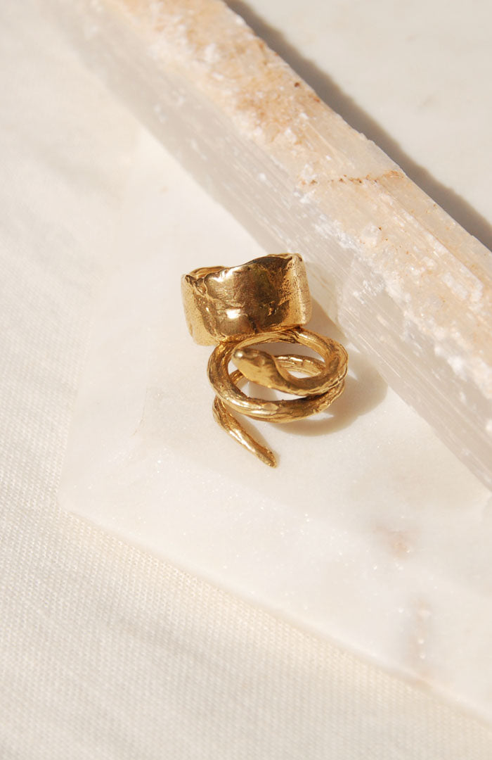 Serpent Wrap Ring
