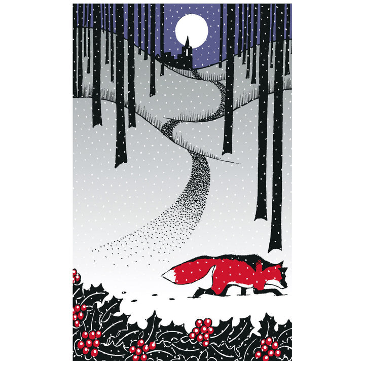 Snowy Night Holiday Box Cards