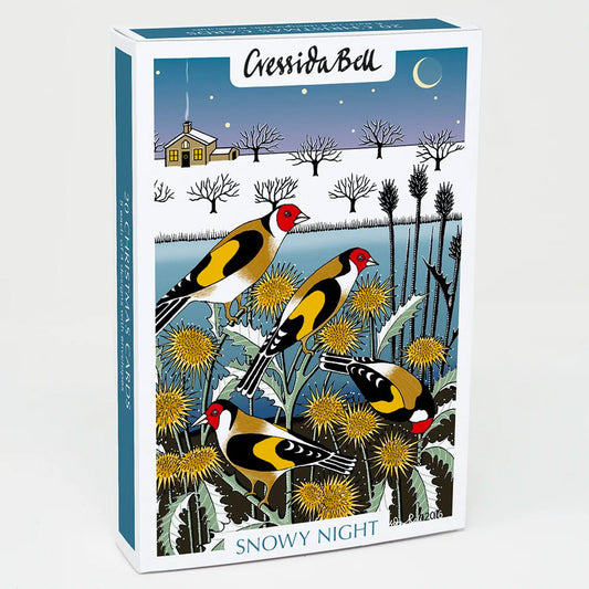 Snowy Night Holiday Box Cards