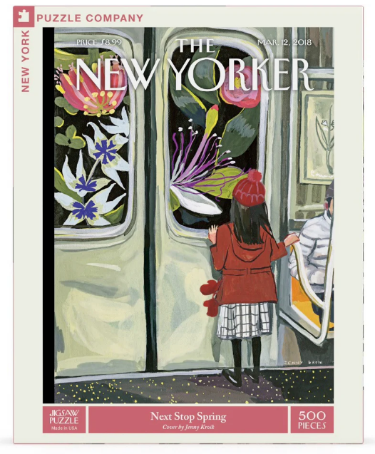 Next Stop Spring 500 Piece Puzzle