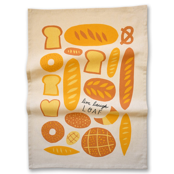 Live Laugh Loaf Tea Towel