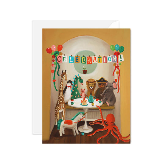 The Tea Party Birthday Card