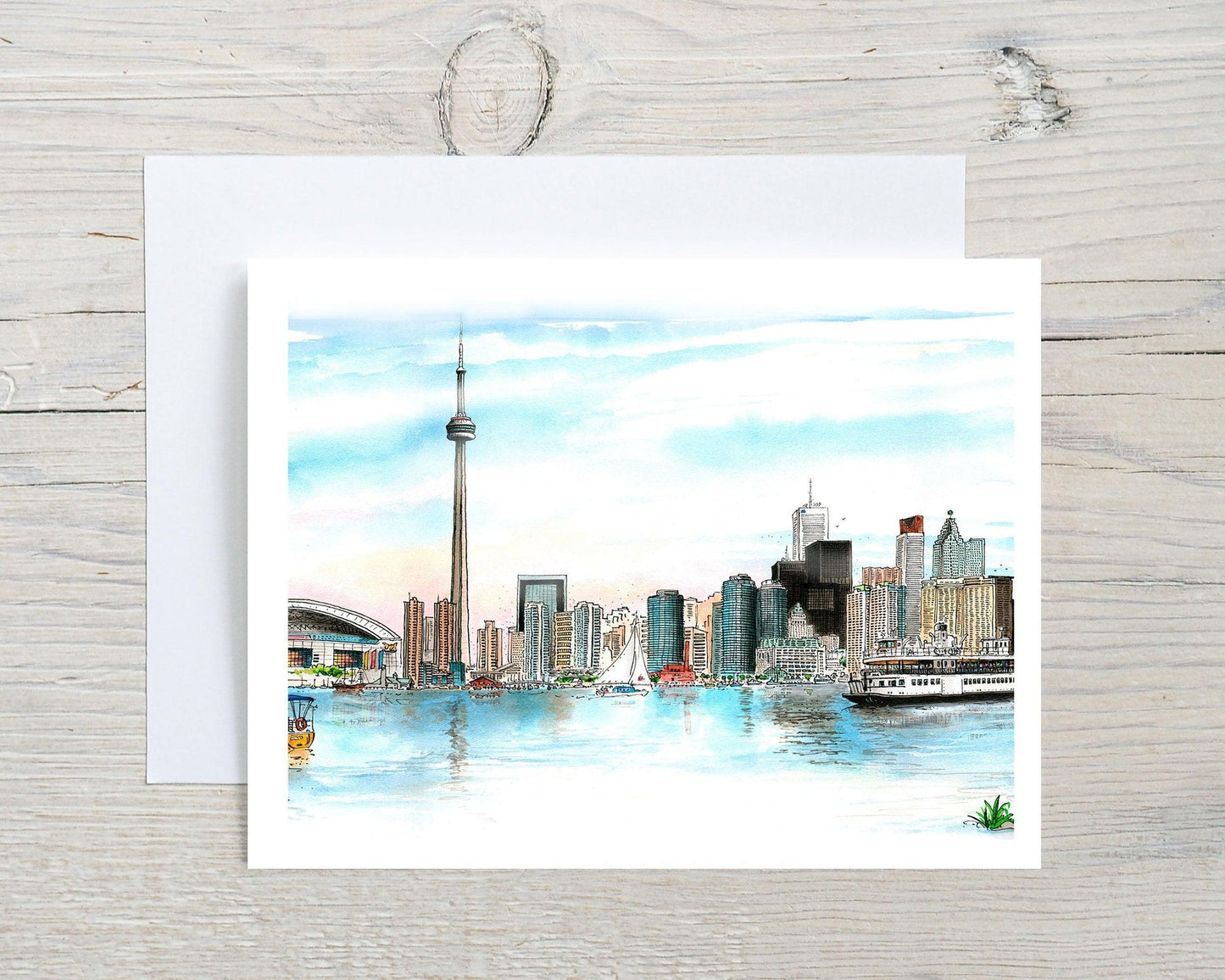 Toronto Skyline Card
