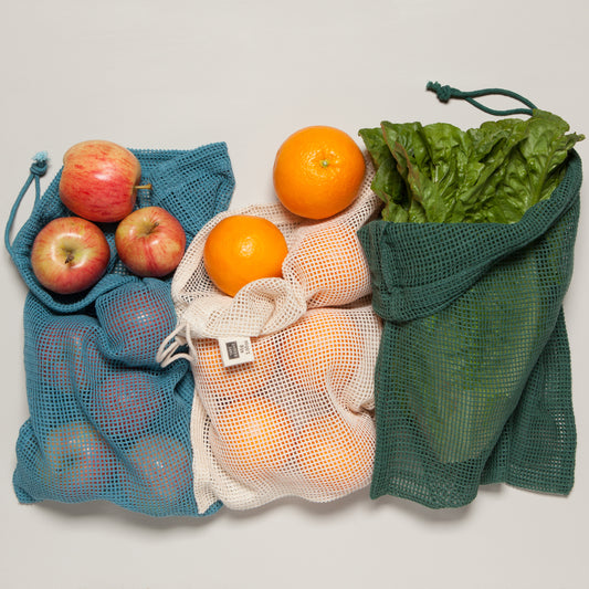 Produce Bags in Pine Green