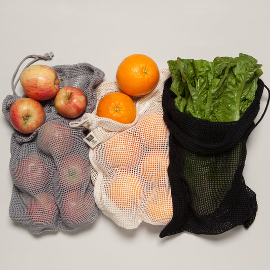 Produce Bags in Cloud Grey