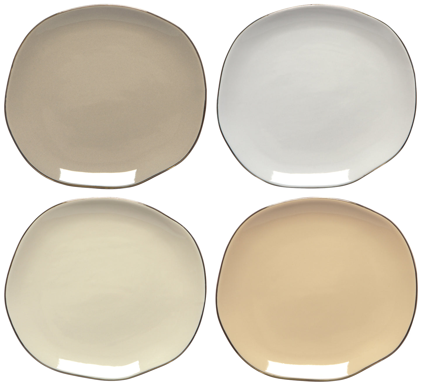 Pebble Plate Set