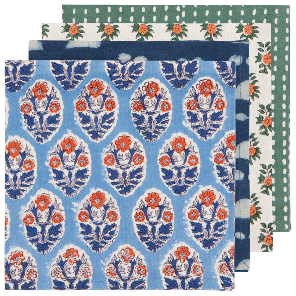 Vista Block Print Napkins
