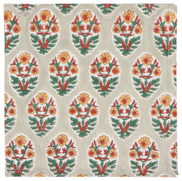 Field Block Print Napkins