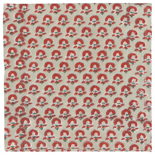 Field Block Print Napkins