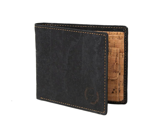 Cork Wallet Black