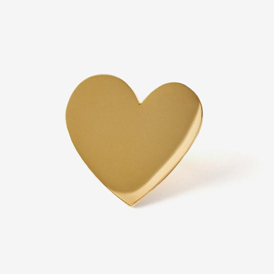 Golden Heart Pin
