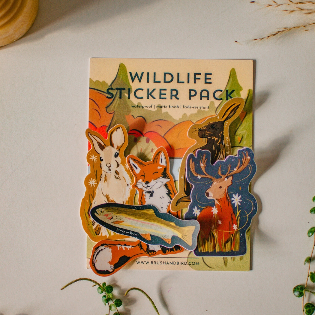 Wildlife Sticker Pack