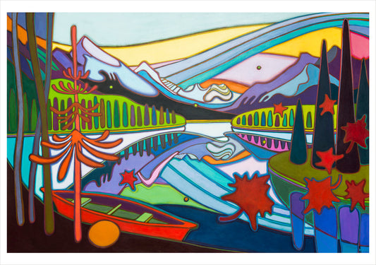 Canadian Rockies: The Art of Darlene Kulig Boxed Notecards