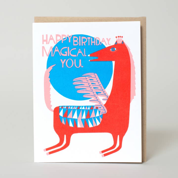 Magical Horse Birthday Card
