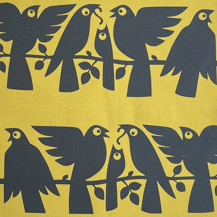 Magpie X Hornsea Birds Tea Towel