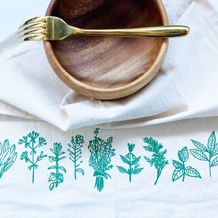 Herbs Organic Cotton Napkin Set