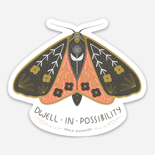 Dwell in Possibility Sticker