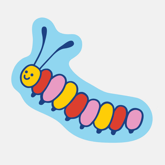 Caterpillar Sticker