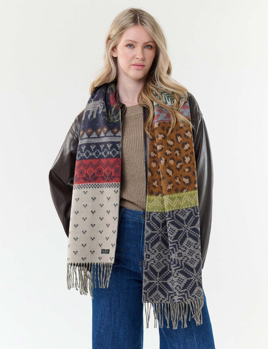 Cashmink Wintery Mix Dark Navy
