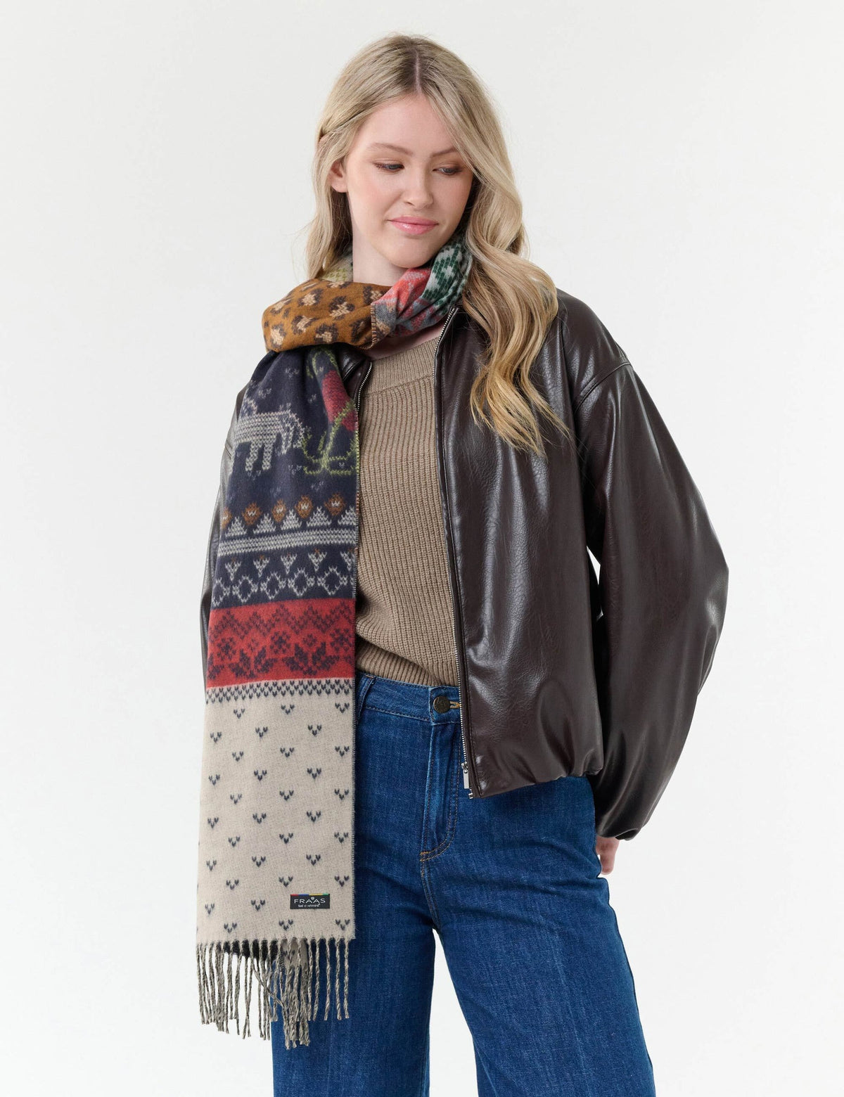 Cashmink Wintery Mix Racing Red