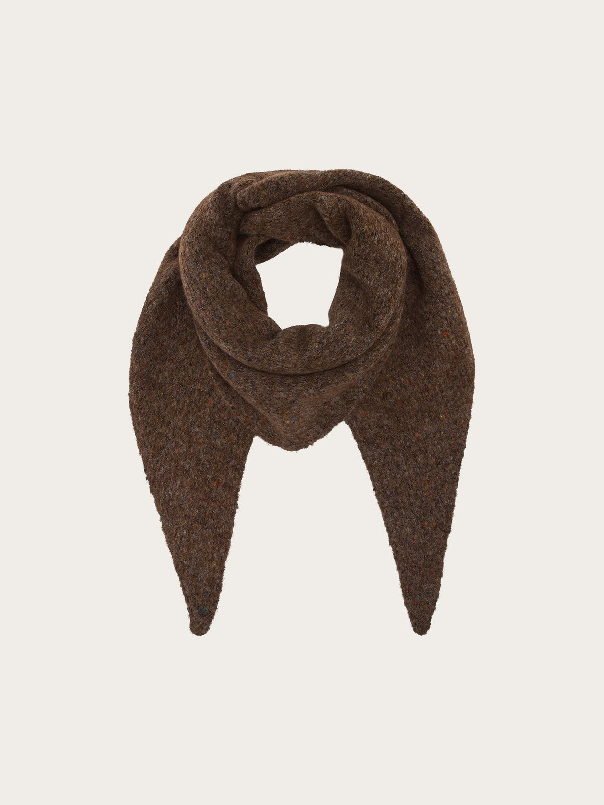 Triangle Confetti Scarf Brown