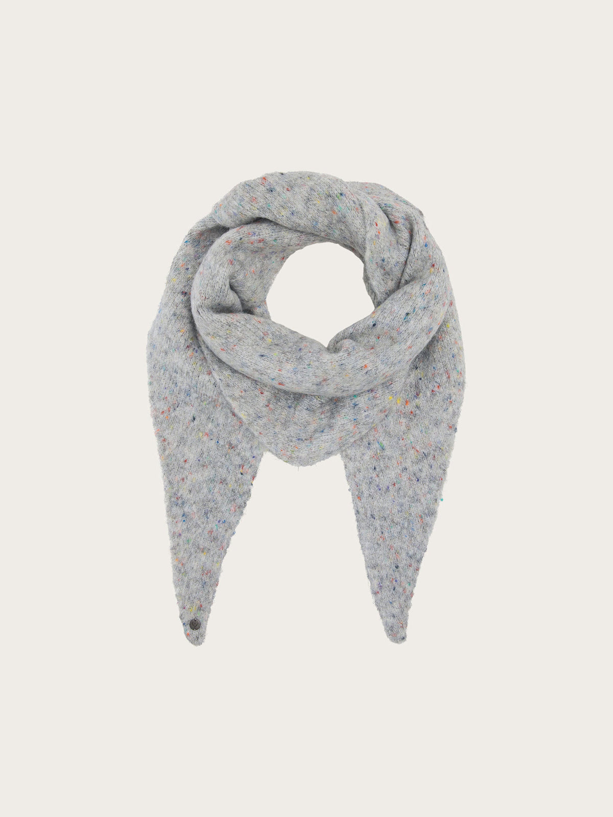 Triangle Confetti Scarf Grey
