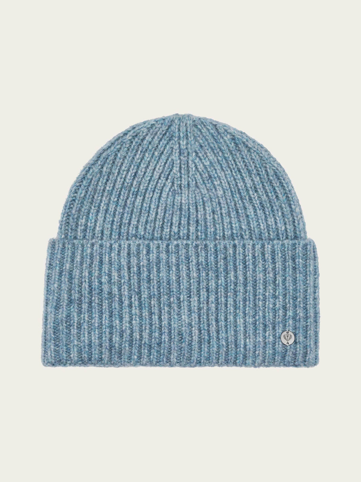 Rib Knit Toque Blue