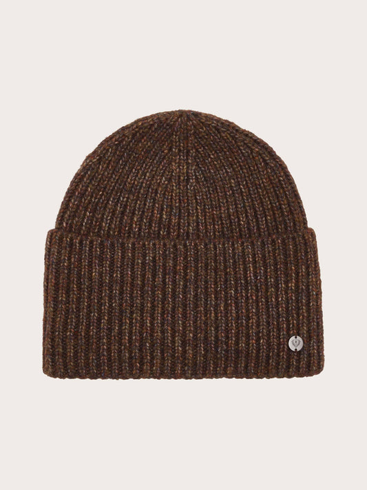 Rib Knit Toque Brown