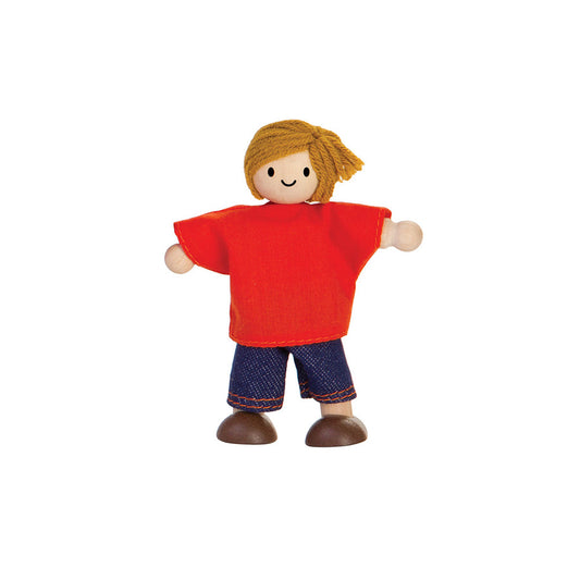 Boy Doll House Figure