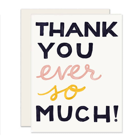 Ever So Thank You Cards Boxed Set of Six